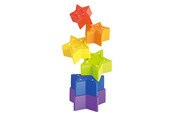 Baby Spielzeug - Toi-Toys Little Stars Baby Stacking Tower Star 6pcs. - 72646A