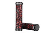 Fahrrad-Zubehör - Rockbros 2017-14ARD bicycle grips - black and red - Rockbros-2017-14ARD