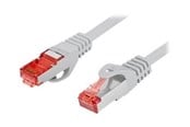 Netzwerk - Kabel - Lanberg PCF6-10CU - patch cable - 2 m - grey - Grau - 2m - PCF6-10CU-0200-S