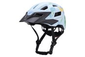 Fahrrad-Zubehör - Wozinsky Children's MTB Bicycle Helmet with Detachable Visor 52-56 cm - Light Blue - 5907769381140