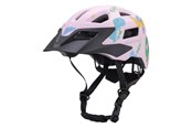 Fahrrad-Zubehör - Wozinsky Children's MTB Bicycle Helmet with Detachable Visor 52-56 cm - Pink - 5907769381133