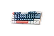 Tastaturen - Machenike K500-B61 Wired Mechanical Backlit Gaming Keyboard Brown Switch - Blue & White - Blau - K500-B61 Wired RGB Brown Switch Blue