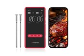 Andere Küchengeräte - Meatmeet X Pro Kitchen Thermometer with Bluetooth/WiFi App for Smoker Oven Grill - Black - Meatmeet X Pro