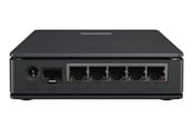 Wlan Router - MikroTik hAP ax S - wireless router - Wi-Fi 6 - desktop wall-mountable - Wireless router Wi-Fi 6 - E62iUGS-2axD5axT