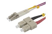 Netzwerk - Kabel - Deltaco patch cable - 4 m - 4 m - pink - Rosa - LCSC-4-OM4