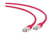 Netzwerk - Kabel - Gembird Cablexpert patch cable - 1 m - red - Rot - 1m - PP6A-LSZHCU-R-1M