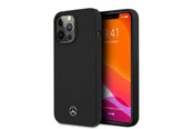 Handys - Cover & Cases - Mercedes Silicone Line MagSafe Case for iPhone 13 Pro / iPhone 13 - Black - 3666339060428