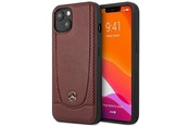 Handys - Cover & Cases - Mercedes Leather Urban Bengale Case for iPhone 14 Plus - Red - 3666339082758
