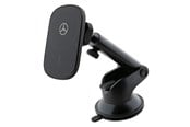 Handys - Anderes Zubehör - Mercedes Silver Stars MagSafe 15W Induction Mount for Dashboard or Windshield - Black - 3666339169831