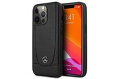 Handys - Cover & Cases - Mercedes Leather Urban Case for iPhone 15 Pro Max - Black - 3666339171889