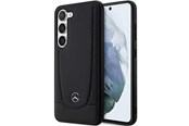 Handys - Cover & Cases - Mercedes Leather Urban Case for Samsung Galaxy S23 FE - Black - 3666339218652
