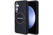 Handys - Cover & Cases - Mercedes AMG Silicone Carbon Pattern MagSafe Case for Samsung Galaxy S24+ - Black - 3666339241735