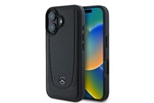 Handys - Cover & Cases - Mercedes Leather Urban Case for iPhone 16 Plus - Black - 3666339345815