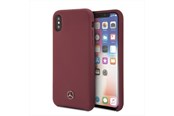 Handys - Cover & Cases - Mercedes Silicone Line Case for iPhone X/XS - Red - 3700740411872