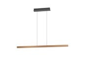 Lampen - EGLO Stars of Light CIGGIANO long table pendant, brown - 390499