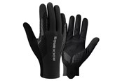 Fahrrad-Zubehör - Rockbros cycling gloves spring/summer/autumn full size: L - black - 8386824304756