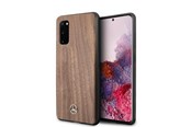 Handys - Cover & Cases - Mercedes Wood Line Walnut Case for Samsung Galaxy S20 - Brown - 3700740473627