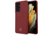 Handys - Cover & Cases - Mercedes Silicone Line Case for Samsung Galaxy S21 Ultra - Red - 3700740497913