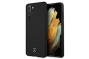 Handys - Cover & Cases - Mercedes Silicone Line Case for Samsung Galaxy S21+ - Black - 3700740497814