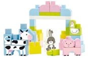 Baby Spielzeug - Ecoiffier 50 pieces Farm Animals Barrel - 7880