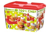 Rollenspiele - Ecoiffier Hamburger Set - 2623