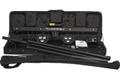 Musikinstrumente & DJ-Ausstattung - Algam Lighting 4-in-1 bodenstehende LED-Spots - LAL FLORIDABAR-II
