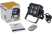 Musikinstrumente & DJ-Ausstattung - Algam Lighting Kompakter RGBW 4 x 6W LED Par - LAL MINIPAR46-QUAD