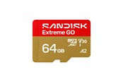Speicherkarten - SANDISK Extreme GO microSD - 170MB/s - 64GB - SDSQXGN-064G-GN6MN