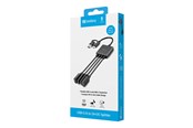 USB-Hubs - Sandberg USB-C/A to 2A+2C Splitter USB-Hubs - 4 - Schwarz - 136-81