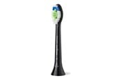 Elektrische Zahnbürsten - Philips Bürstenköpfe Sonicare W2 Optimal White HX6068 - replacement brushhead - black - HX6068/88