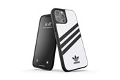 Handys - Cover & Cases - Adidas OR Moulded Case PU for iPhone 12 Pro Max - White & Black - 8718846083676
