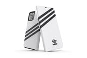Handys - Cover & Cases - Adidas OR Booklet Case PU for iPhone 12 / 12 Pro 6.1" - White and Black - 8718846083768