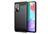 Handys - Cover & Cases - Hurtel Carbon Case Flexible Cover TPU Case for Samsung Galaxy A72 4G Black - 5907769324758