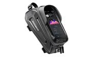 Handys - Anderes Zubehör - Rockbros B68-1 frame-mounted bicycle bag with phone pocket - 1.7L - Black - Rockbros-B68-1