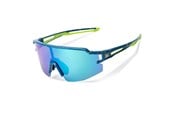 Fahrrad-Zubehör - Rockbros Polarized Cycling Glasses with UV Protection and Corrective Insert Blue Lenses - Blue - 8386824303773