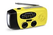 DAB, Netzwerk und Radiowecker - Thomson Emergency Hand Crank Radio - Yellow - AM/FM - Mono - Gelb - RT260Y