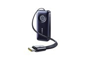 Powerbank (Akku) - Baseus EnerCore CR11 20000mAh 67W Power Bank with Retractable USB-C Cable - Black Powerbank (Akku) - 20000 mAh - E0027H00