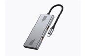 USB-Hubs - Gembird 4-port A + C USB 3.2 (Gen 2) Type-C hub USB-Hubs - 4 - Grau - UHB-CM-U310-A2C2-01