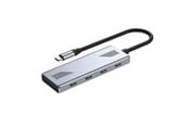 USB-Hubs - Gembird 4-port USB-C 3.2 (Gen 2) Type-C hub USB-Hubs - USB 3.2 - 4 - Grau - UHB-CM-U310-C4-01