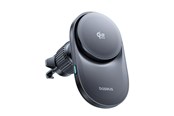 Handys - Adapter und Ladegeräte - Baseus PrimeTrip VC2 Pro Magnetic Holder with Qi2.2 Charger and Air Vent Fan - Black - C0013N00