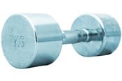 Sport & Fitness - TITAN LIFE PRO Chrome Dumbbell 7 kg - 400-800726