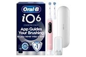 Elektrische Zahnbürsten - Oral-B Elektrische Zahnbürste iO6 Series Pink Sand Sensitive + 1 Extra Refill - 8006530067461