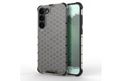 Handys - Cover & Cases - Hurtel Honeycomb Case for Samsung Galaxy S23+ Armored Hybrid Cover Black - 5907769352171