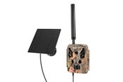 Action-Kamera - DENVER WSL-8050 - Wildlife camera with 8MP CMOS 4G to connect to Trail cam go application and 5W solar panel - WSL-8050