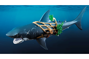 Figuren - Playmobil Riesenhai mit Pirat - 71793
