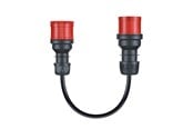 Aufladen von Elektroautos - go-e Gemini flex 11 kW adapter CEE red 32 A - CH-04-36