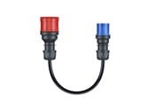 Aufladen von Elektroautos - go-e Gemini flex 22 kW adapter CEE blue 16 A - CH-04-04