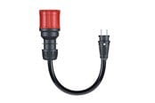 Aufladen von Elektroautos - go-e Gemini flex 22 kW adapter CEE to EU plug - CH-04-05