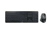 Tastaturen - Cherry STREAM DESKTOP ULTIMATE - Tastatur & Maus Set - Französisch - Schwarz - JD-8570FR-2
