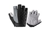 Fahrrad-Zubehör - Rockbros S109GR cycling gloves size M - gray - S109GR-M